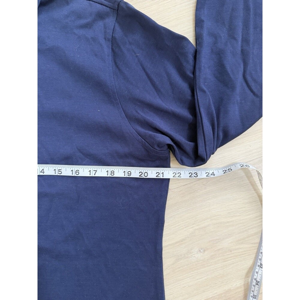 Peter Millar Polo Shirt Slim Fit Blue Men XL Cotton Blend Moisture Wicking - Picture 6 of 8